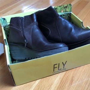 Fly London Yama Pull On Ankle Boots